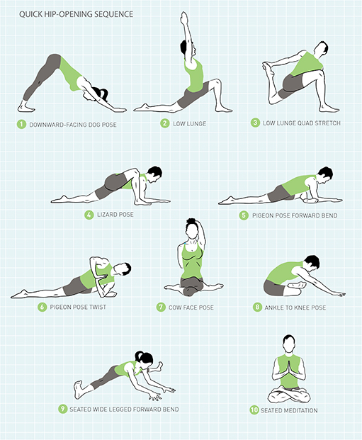 Hip Opening Yoga Poses Vector Illustration Stock Illustration - Download  Image Now - Yoga, Eagle - Bird, Portrait - iStock