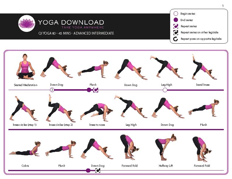 Printable Pose Guides Download Yoga Sequence Guides