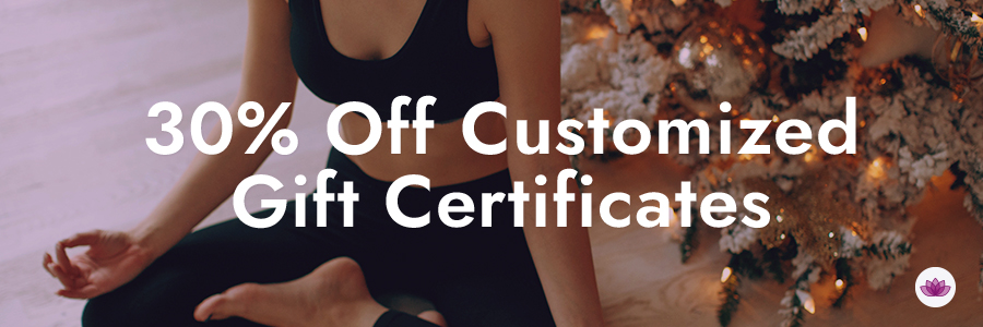 yoga gift certificate